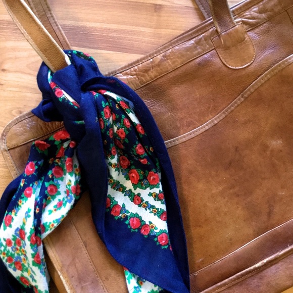 Vintage Square Scarf - Picture 3 of 8